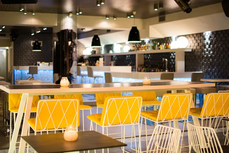 The Lobby Cocktail Bar seen across its tables